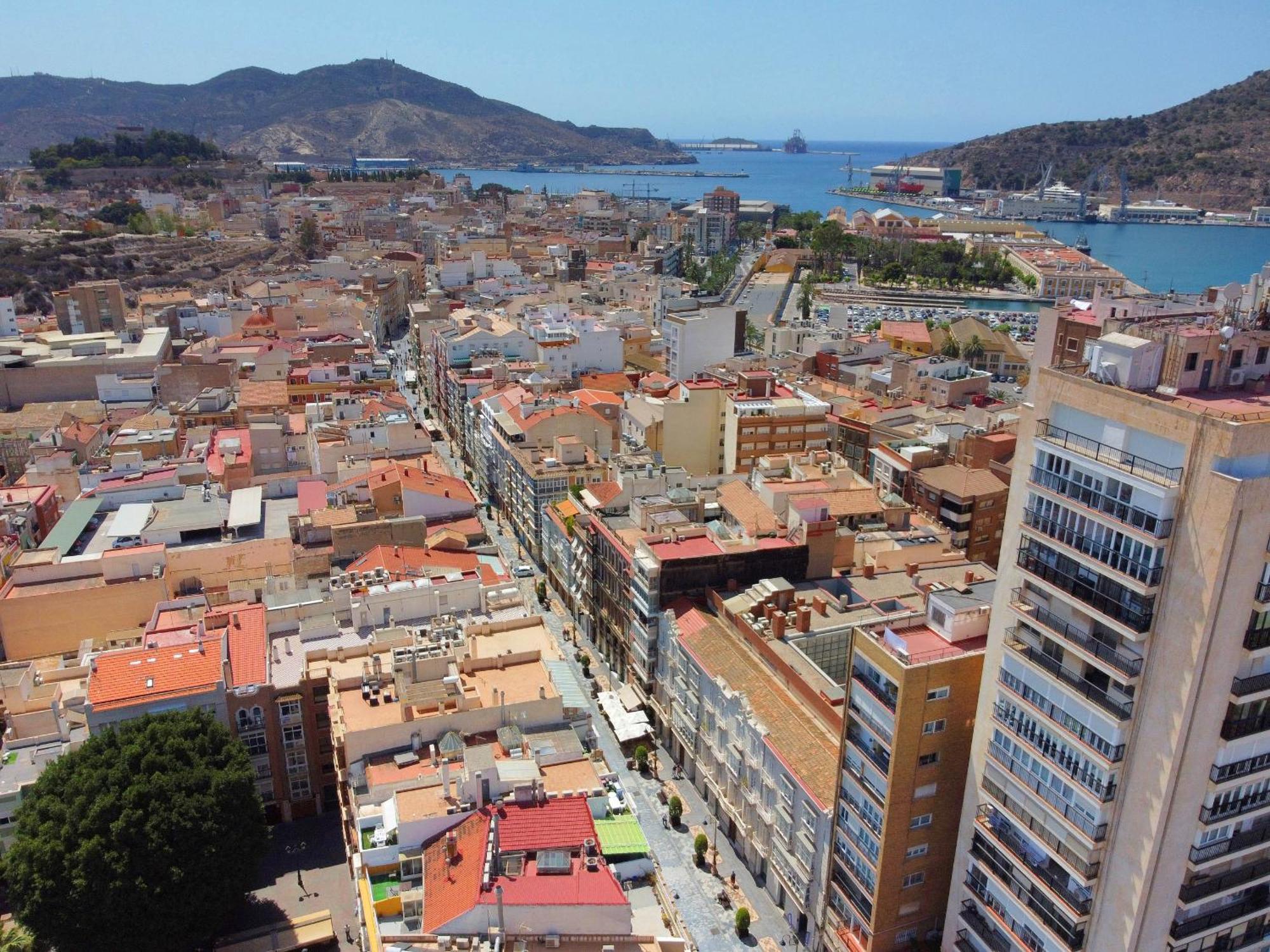 Apartamentos Nuevo Edificio Alba Cartagena Centro Parking Luaran gambar