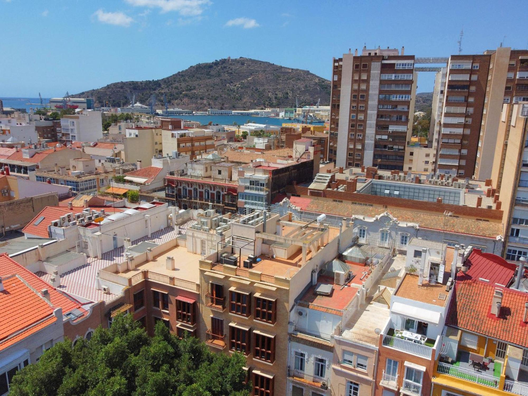 Apartamentos Nuevo Edificio Alba Cartagena Centro Parking Luaran gambar