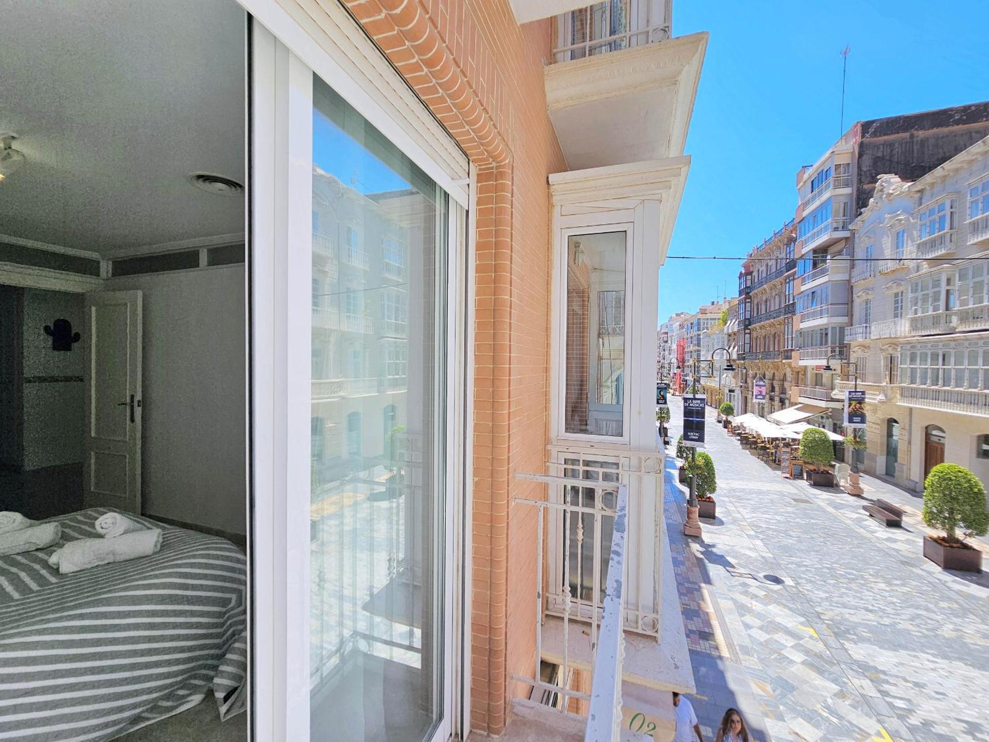Apartamentos Nuevo Edificio Alba Cartagena Centro Parking Luaran gambar